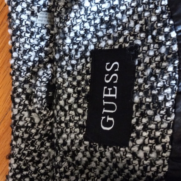 Guess Water Resistant Asymmetrical Trench Coat sz M - Picture 3 of 3